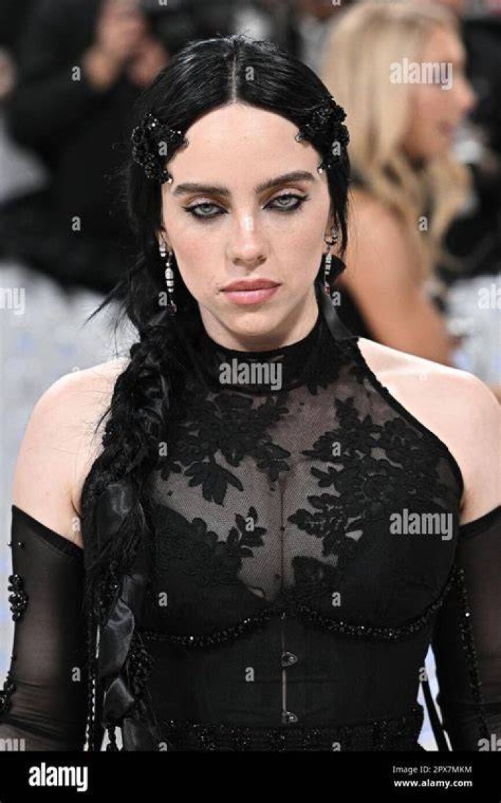 Billie Eilish attends The 2023 Met Gala Celebrating "Karl Lagerfeld: A Line Of Beauty" at The Metropolitan Museum of Art on May 01, 2023 in New Yor...