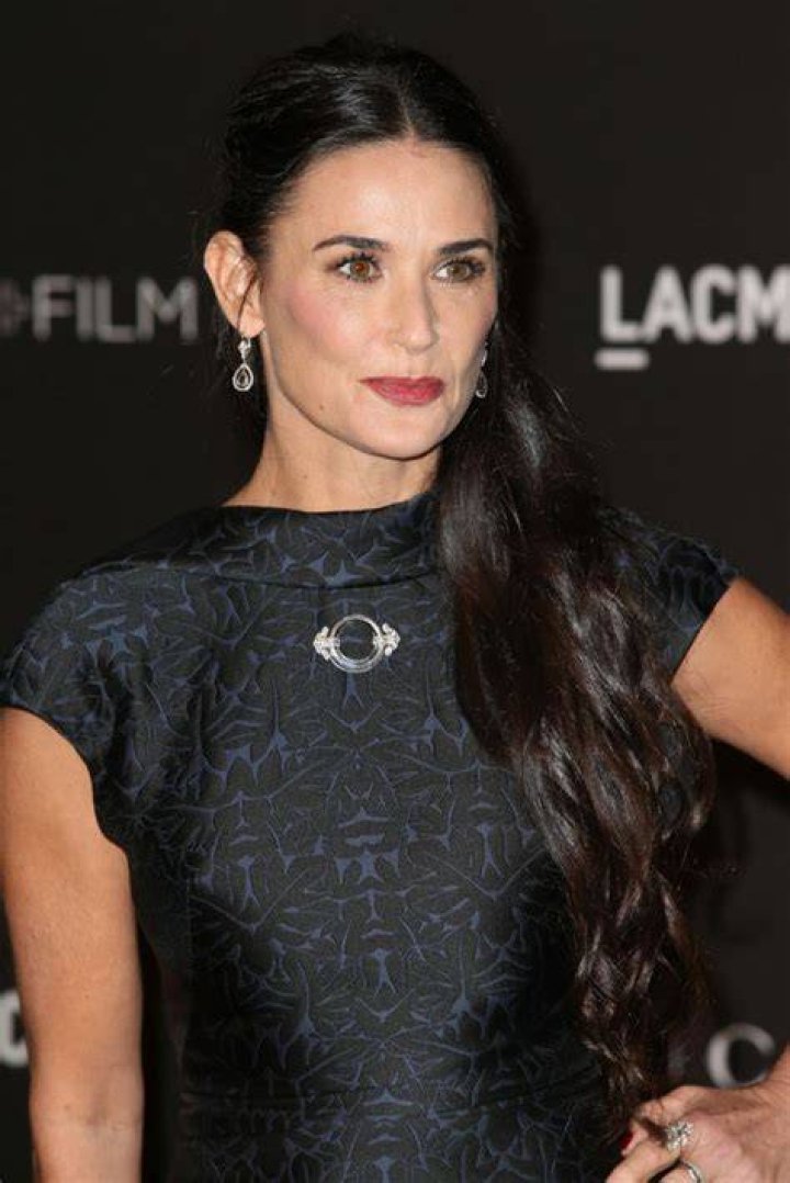 Demi Moore at 2014 LACMA Art + Film Gala Honoring Barbara Kruger And Quentin Tarantino Presented By Gucci - Red Carpet