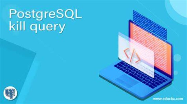How do I kill a query in postgresql?
