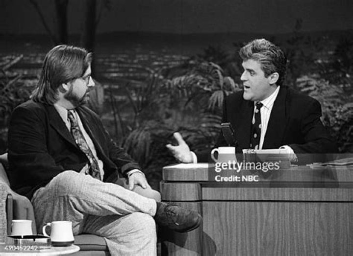 Matt Groening pictured during "The Simpsons" 30th anniversary alongside James L. Brooks and Al Jean.