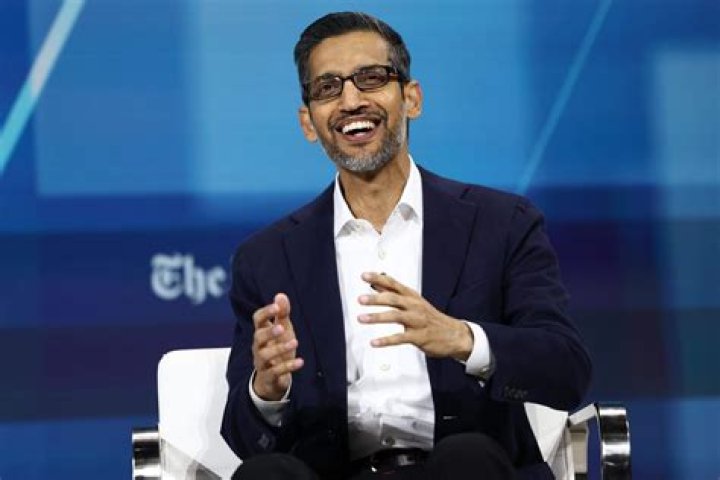 Sundar Pichai Driving BMW