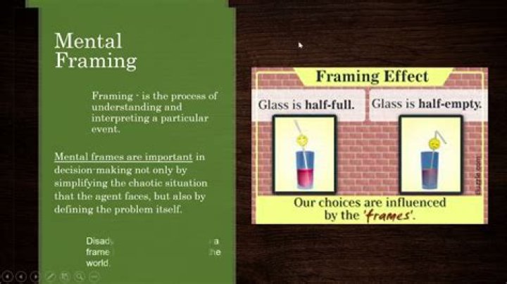 What are the mental frames?